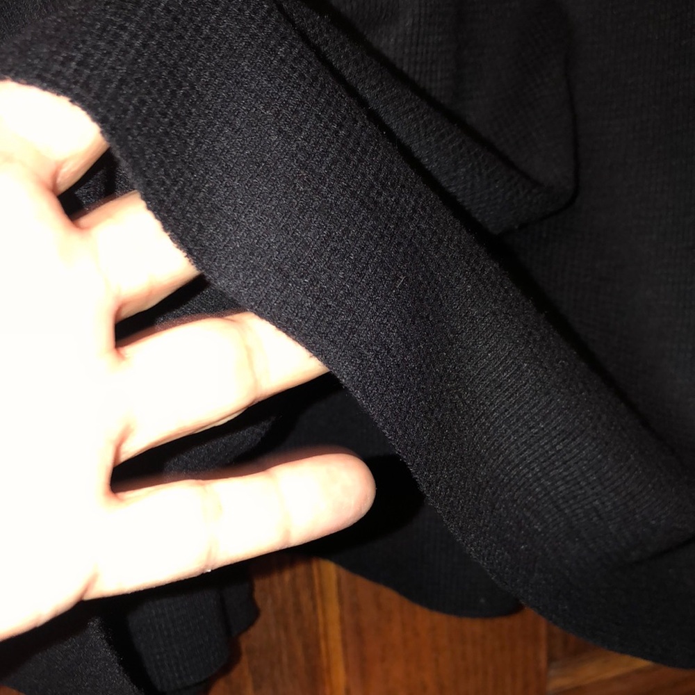 SO Black Hoodie with White Stripes - Picture 8 of 10
